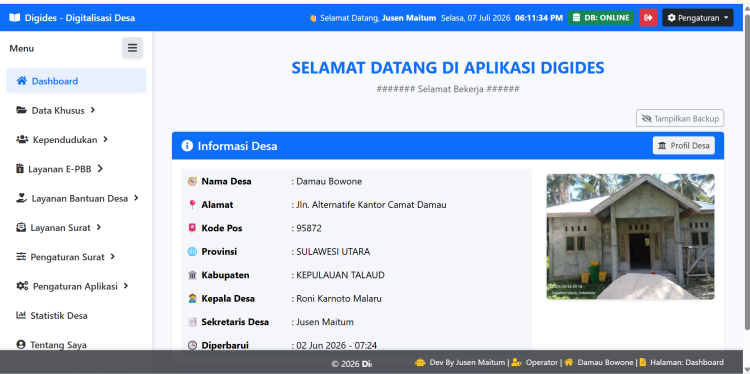 Desa Damau Bowone Menuju Era Digitalisasi